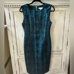 Calvin Klein Sleeveless Scuba Dress